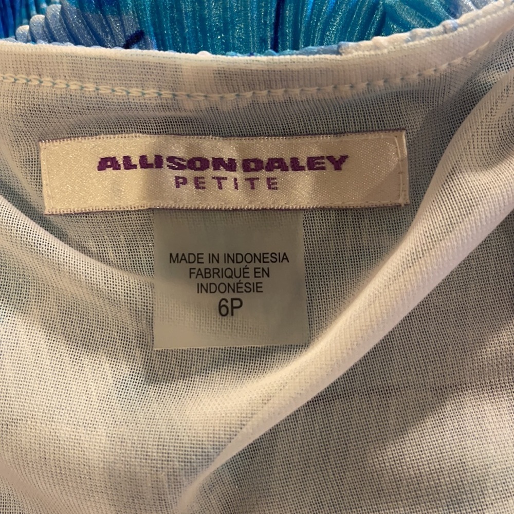 Allison Daley Floral Dress 6P FREE SHIP - Picture 5 of 6